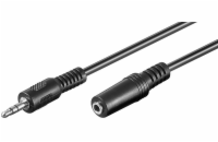 TECHLY 509353 Techly Audio stereo extension cable Jack 3.5mm M/F 10m black