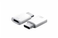 Samsung adaptér EE-GN930, USB-C / micro USB, bílá, (bulk)