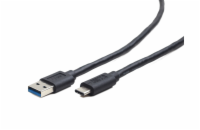 Gembird kabel USB 3.0 (AM) na USB 3.1 (CM), 0.5 m, černý