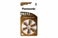 PANASONIC Zinkovzduchová baterie PR-312(41)/6LB AA 1,2V (Blistr 6ks)