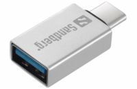 Sandberg USB-C to USB 3.0 Dongle, 136-24 SANDBERG 136-24 Sandberg USB-C to USB 3.0 Dongle