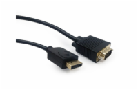 Gembird CCP-DPM-VGAM-6 GEMBIRD Kabel DisplayPort na VGA, M/M, 1,8m