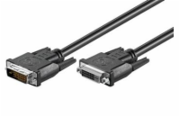PremiumCord DVI-D prodluž. kabel, dual-link (24+1),MF, 2m