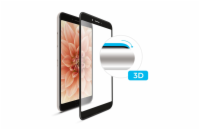 Fixed Ochranné tvrzené sklo 3D Full-Cover pro Apple iPhone 6/6S/7/8/SE (2020/2022), černé