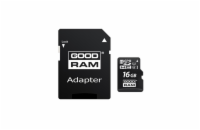 GOODRAM MicroSDHC karta 16GB M1AA, UHS-I Class 10, U1 + adaptér