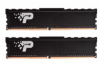Patriot Premium DDR4 32GB 2666MHz CL19 PSP432G2666KH1 PATRIOT Signature Premium Line 32GB DDR4 2666MHz / DIMM / CL19 / 1,2V / Heat Shield / KIT 2x 16GB