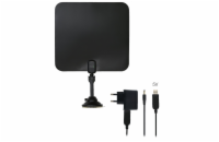 EVOLVEO Xany 2C LTE, 41dBi aktivní pokojová anténa DVB-T/T2, LTE filtr