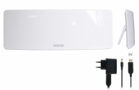 EVOLVEO XANY 1 LTE 230/5V, 50dBi aktivní pokojová anténa DVB-T/T2, LTE filtr