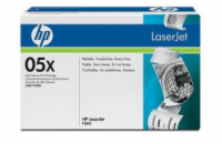 HP CE505X - originální Toner 05X pro LJ P2055, (6500str), Black