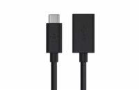 Belkin adaptér USB-C 3.0 to USB-A, 15cm, černá