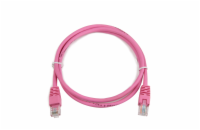 GEMBIRD kabel patchcord Cat5e UTP 3m, růžový