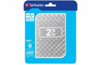 VERBATIM Store´n´ Go 2,5" GEN2 2TB USB 3.0 stříbrný