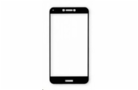 Ochranné tvrzené sklo ALIGATOR PRINT, černá, Samsung A20e, celoplošné lepení