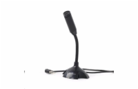 Gembird Mikrofon na stůl MIC-D-02, černý
