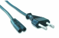 GEMBIRD Kabel napájecí 230V 1,8m (2-pin C7 konektor "flexošňůra")