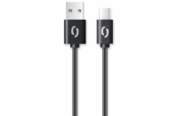 ALIGATOR datový kabel 2A, USB-C, černá