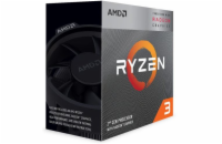 AMD Ryzen 3 3200G YD3200C5FHBOX CPU AMD RYZEN 3 3200G, 4-core, 3.6 GHz (4 GHz Turbo), 6MB cache (2+4), 65W, socket AM4, Wraith Stealh, Radeon RX VEGA 8