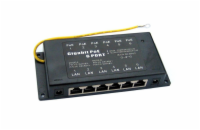 POE-PAN6-GB Gigabitový stíněný 6-portový POE panel