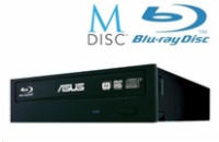 ASUS BLU-RAY Writer BW-16D1HT/BLK/B, black, SATA, bulk (bez SW)