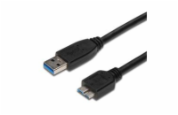 PremiumCord Kabel Micro USB 3.0 5Gbps USB A - Micro USB B, MM, 5m
