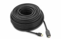 PREMIUMCORD Kabel HDMI 10m High Speed se zesilovačem 3x stíněný