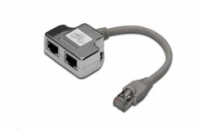 PREMIUMCORD RJ45 distributor (1 port ISDN + 1 port RJ45 10/100Base T)