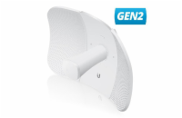 Ubiquiti LiteBeam 5AC Gen2 - AP/client 5GHz, anténa 23dBi MIMO2x2, airMAX AC, 1x Gbit RJ45, PoE 24V