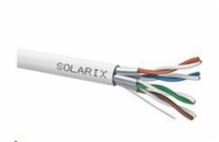 Solarix SXKD-6A-STP-LSOH-B2ca CAT6A STP LSOH B2ca s1 d1 a1, cívka, 500m Solarix Kabel STP drát c6A 500m LS0H