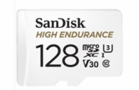 SanDisk High Endurance microSDXC 128GB 100MB/s UHS-I U3 Class 10 + Adaptér