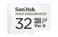 SanDisk High Endurance microSDHC 32GB 100MB/s UHS-I U3 Class 10 + Adaptér