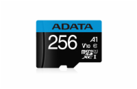 ADATA MicroSDHC karta 256GB UHS-I Class 10, Premier + adaptér