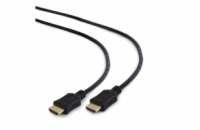 GEMBIRD Kabel HDMI-HDMI 3m, 1.4, M/M stíněný, zlacené kontakty, CCS, ethernet, černý