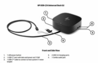 HP Dock - USB-C/A Universal Dock G2