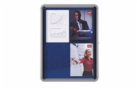 Aveli Vitrína informační modrá, 15xA4