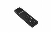 128GB USB-A Flash 3.0 Keypad Secure Store&apos;n&apos;Go Verbatim, s numerickou klávesnicí, 256-BIT AES