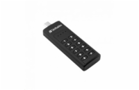 VERBATIM USB C 3.1 Drive 32 GB - Keypad Secure (R:160/W:130 MB/s) GDPR