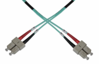 Optický patch kabel duplex SC-SC 50/125 MM 5m OM3