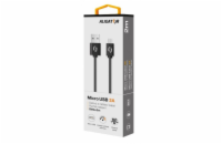 ALIGATOR Datový kabel 2A mikro USB 2 m černý