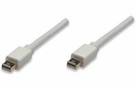 Manhattan 324557 MANHATTAN kabel Mini DisplayPort, Male to Male, 1m, White