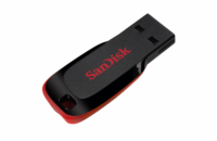 SanDisk Flash Disk 128GB Cruzer Blade, USB 2.0, černá