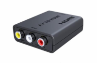 PremiumCord převodník AV kompozitního signálu a stereo zvuku na HDMI 1080P - khcon-47 khcon-47 PremiumCord převodník AV kompozitního signálu a stereo zvuku na HDMI 1080P