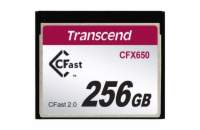 TRANSCEND CFX650 CFast 2.0 256GB Card R510MB/s MLC