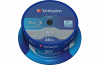 VERBATIM BD-R Blu-Ray SL DataLife 25GB/ 6x/ 25pack/ spindle