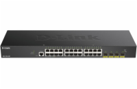 D-Link DGS-1250-52X, 48-port Gigabit Smart Managed Switch with 4x 10G SFP+ ports