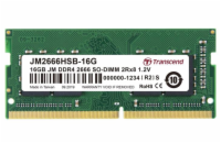 Transcend paměť 16GB (JetRam) SODIMM DDR4 2666 2Rx8 CL19