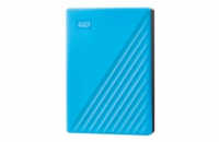 WD My Passport portable 4TB Ext. 2.5" USB3.0 Blue