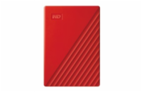 WD My Passport portable 4TB Ext. 2.5" USB3.0 Red