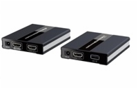 PremiumCord HDMI KVM extender s USB na 60m přes jeden kabel Cat5/6, bez zpoždění