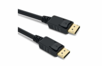 PREMIUMCORD Kabel DisplayPort 1.4 přípojný kabel M/M, zlacené konektory, 2m