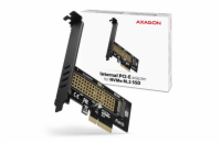 AXAGON PCEM2-N, PCIe x4 - M.2 NVMe M-key slot adaptér, vč. LP